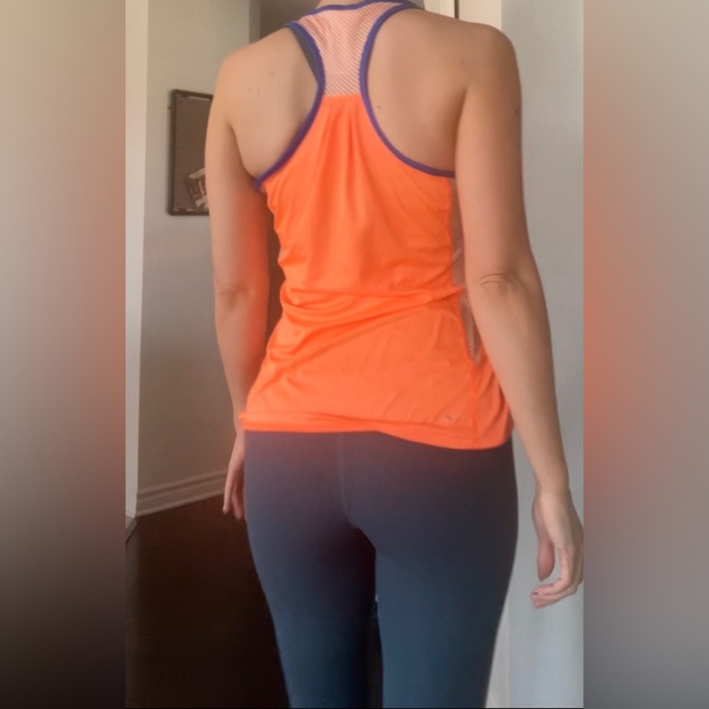 Like new Adidas Orange Sleeveless Relaxed Tank Top - Picture 12 of 12